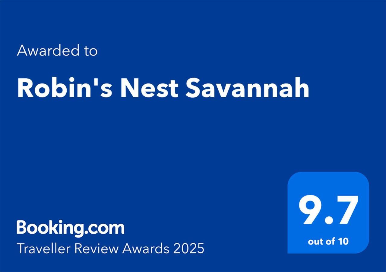 Robin'S Nest Savannah Esterno foto